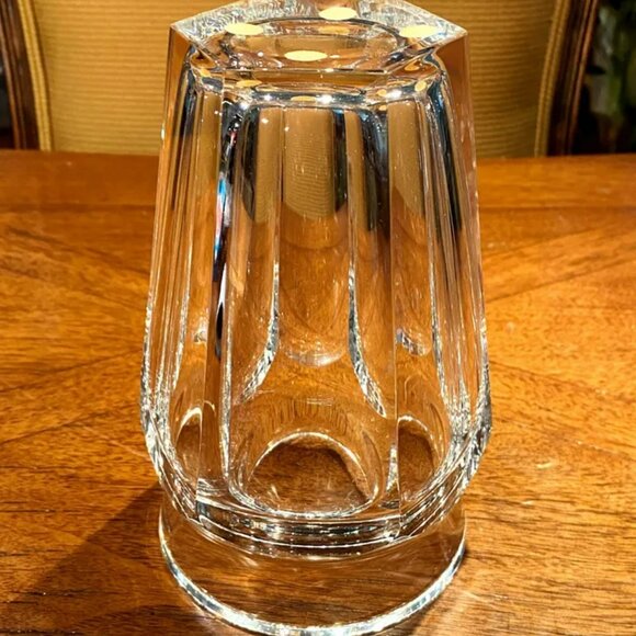 Vintage Baccarat Fine Crystal Bucket Vase 6-1/2โ Tall, 4-1/4โ Dia. - Picture 4 of 7